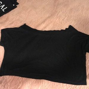 Crop boxy Tee